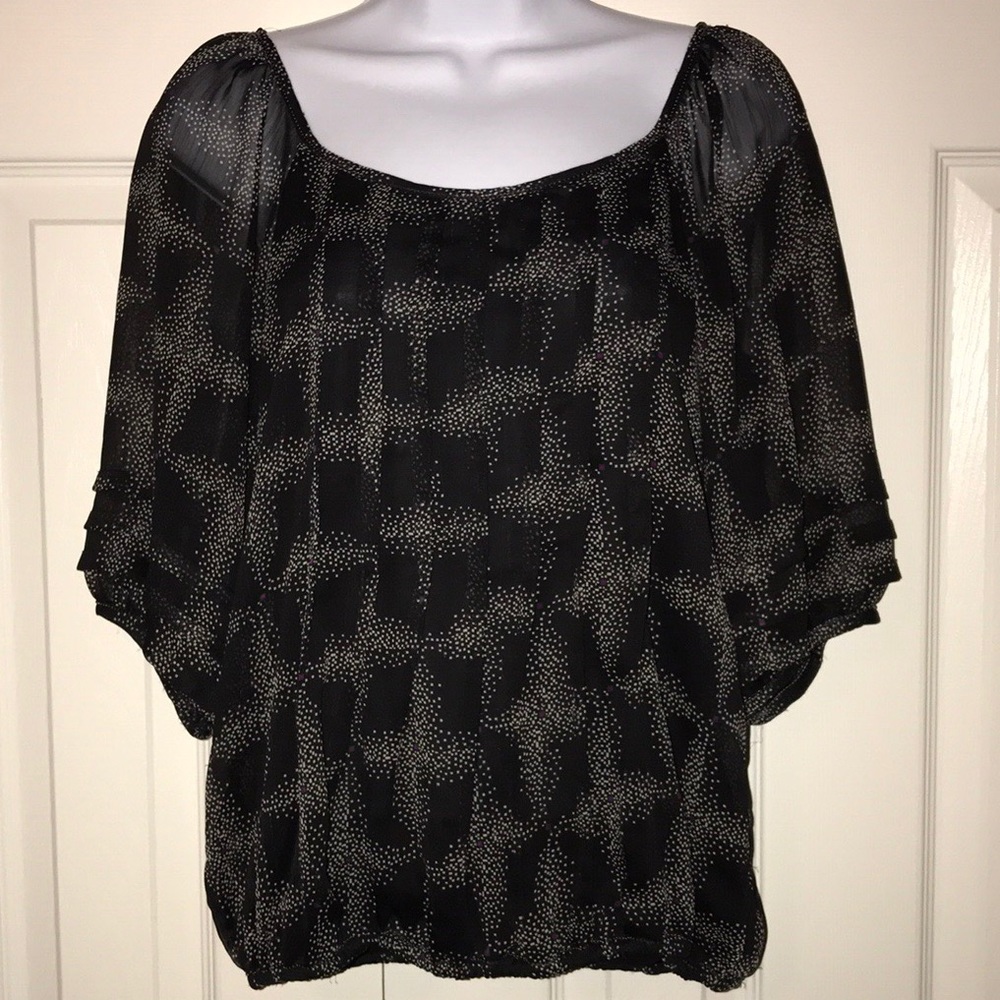 Max Studio Pleated Blouse